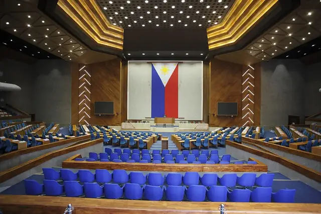 Plenary hall of the Batasang Pambansa